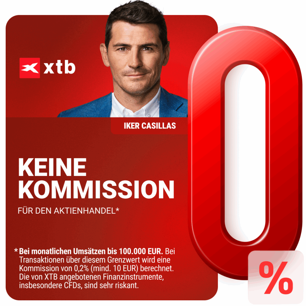 Keine Kommission bei XTB